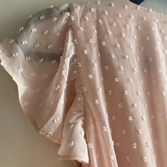 Yumi Kim Swiss Dot Blush Chelsea Dress Size XS - Picture 7 of 7